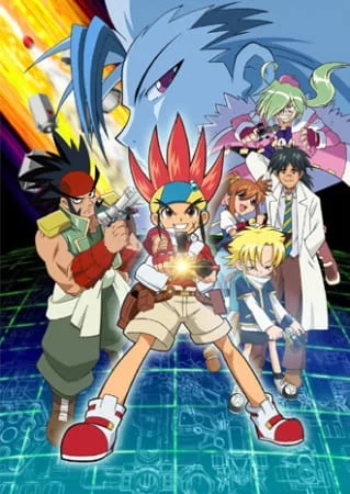 Bakukyuu Hit! Crash B-Daman Poster